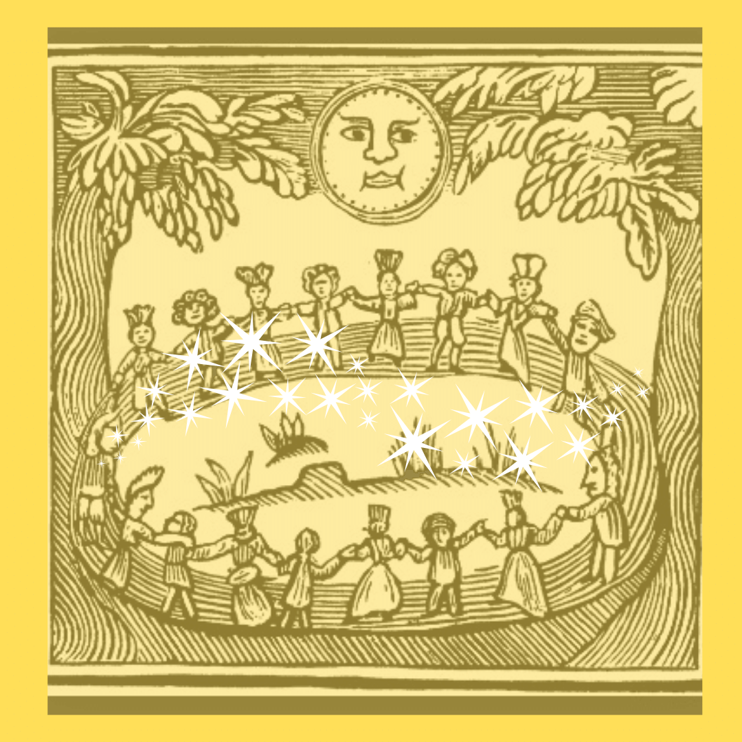 DancingCircleWoodcut